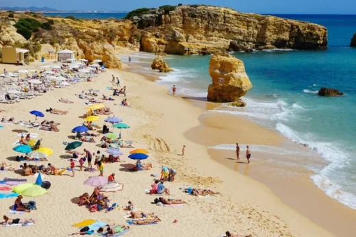 Albufeira strand